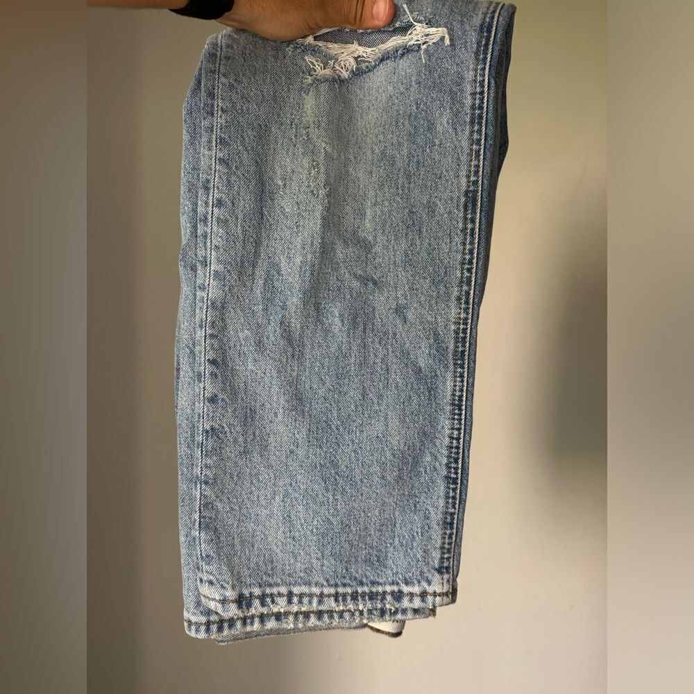 Aritzia Denim Forum The Joni High Rise Loose 26l Size 27 Straight Leg High Rise - Picture 9 of 9